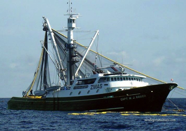 Capt M. J Souza… San Diego Tuna Boats